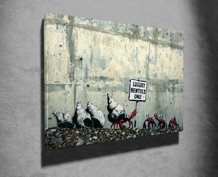 Wallity Lienzo Decorativo Banksy WY41 50 x 70 cm Wallity Lienzo Decorativo Banksy WY41 50 x 70 cm